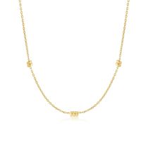 ANIA HAIE N038-02G Smooth Twist Collier Femme, réglable