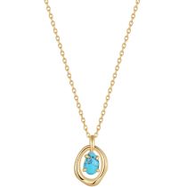 ANIA HAIE N044-03G Making Waves Collier Femme, réglable