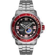 Nubeo NB-6093-22 Montre Homme Apollo 55th Automatique Édition limitée 48mm 20ATM 