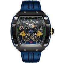 Nubeo NB-6100-01 Montre Homme Magellan Double Barrel Automatique 48mm 5ATM