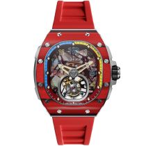 Nubeo NB-6108-03 Montre Homme Viper Tourbillon Limited 43mm 5ATM