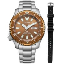 Citizen NY0164-65XE Montre Homme Promaster Marine Fugo Day-Date Automatique 42mm 20ATM 