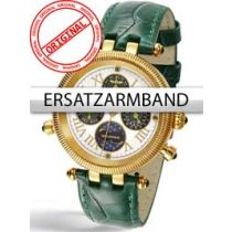 Perigaum Bracelet de rechange en verte pour Millennium Montre pour Femmes P-0606-GGR Orschließe