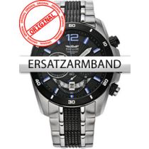Perigaum Ersatz-bracelet acier inoxydable pour P-1006-SB u. P-1006-SR