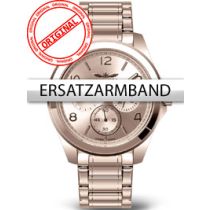 Perigaum Bracelet en acier de rechange Sunny P-1404-IR 