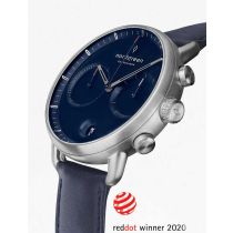 Nordgreen PI42SIVENANA Montre Homme Pioneer Chronographe 42mm 5ATM