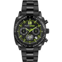 Plein Sport PSGBA1523 Wildcat Chronographe Montre Homme 40mm 5ATM