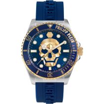 Philipp Plein PWOAA0222 The $kull Diver Montre Homme 44mm 10ATM