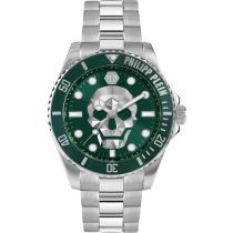 Philipp Plein PWOAA0622 The $kull Diver Montre Homme 44mm 10ATM