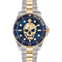 Philipp Plein PWOAA0722 The $kull Diver Montre Homme 44mm 10ATM