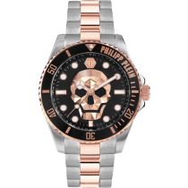 Philipp Plein PWOAA0822 The $kull Diver Montre Homme 44mm 10ATM