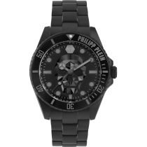 Philipp Plein PWOAA0922 The $kull Diver Montre Homme 44mm 10ATM