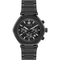 Philipp Plein PWZBA0623 The Hexagon Chronographe Montre Unisexe 42mm 5ATM