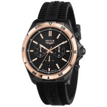 Sector R3271631004 Montre Homme Chronographe 45mm 10ATM