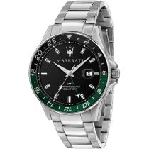 Maserati R8853140005 Sfida GMT Montre Homme 44mm 10ATM