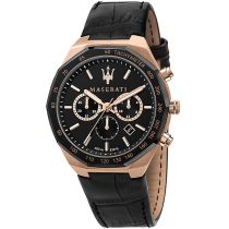 Maserati R8871642001 Stile Chronographe Montre Homme 45mm 10ATM