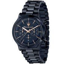 Maserati R8873618032 Montre Homme Epoca Blue Edition Chronographe 42mm 10ATM