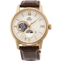 Orient RA-AS0010S30B Phase de Lune Automatique Montre Homme 42mm 5ATM