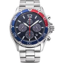 Orient RA-TX0201L10B Mako Chronographe Solaire Montre Homme 43mm 20ATM