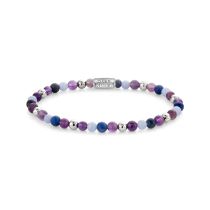 Rebel & Rose Bracelet Are Violets Blue RR-40102-S-S Femme