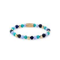 Rebel & Rose Bracelet Winter Bleus RR-60043-G-S Femmes