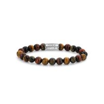 Rebel & Rose Bracelet Who's afraid of the Tiger RR-80009-S-L Hommes