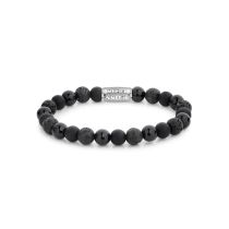 Rebel & Rose Bracelet Noir Rocks RR-80041-S-M Hommes