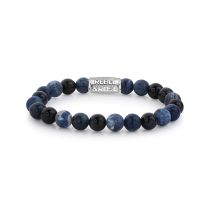 Rebel & Rose Bracelet Blue Rocks RR-80045-S-L Homme