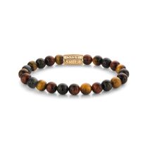Rebel & Rose Bracelet Who's afraid of the Tiger RR-80088-G-M Homme