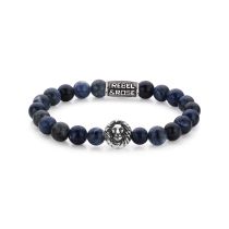 Rebel & Rose Bracelet Midnight Blue Lion RR-8L030-S-L Homme