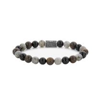 Rebel & Rose Bracelet Mix Brown 925 RR-8S007-S-L Homme