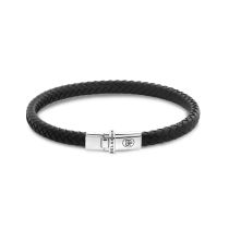 Rebel & Rose RR-L0174-S-M Bracelet Xtra Small Braided Black