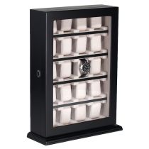 Rothenschild Voir la vitrine RS-1100-20BL pour 20 Montres noir