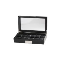 Rothenschild Boîte de montre RS-2350-12BL pour 12 Montres noir