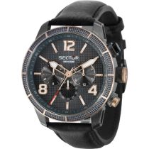 Sector R3251575013 Chronographe Montre Homme 45mm 10ATM