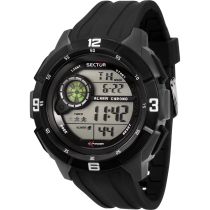 Sector R3251535001 EX-04 Montre Numérique Montre Homme 57mm 5ATM