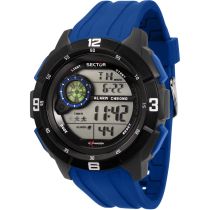 Sector R3251535002 EX-04 Montre Numérique Montre Homme 57mm 5ATM