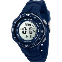 Sector R3251280002 EX-26 Montre Numérique Montre Homme 44mm 10ATM