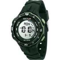 Sector R3251280003 EX-26 Montre Numérique Montre Homme 44mm 10ATM