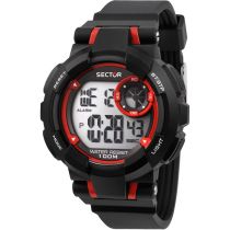 Sector R3251283001 EX-36 Montre Numérique Montre Homme 45mm 100M