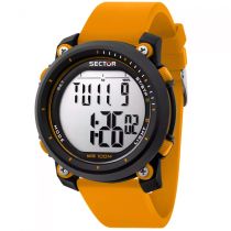 Sector R3251546001 EX-38 Montre Numérique Montre Homme 45mm 10ATM