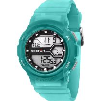 Sector R3251547003 EX-39 Montre Numérique Montre Homme 44mm 10ATM