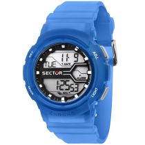 Sector R3251547002 EX-39 Montre Numérique Montre Homme 44mm 10ATM