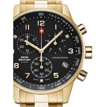 Swiss Military SM34012.12 Chronographe Montre Homme 41mm 5ATM
