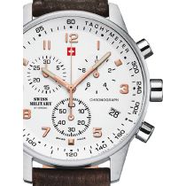 Swiss Military SM34012.11 Chronographe Montre Homme 41mm 5 ATM