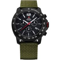 Swiss Military SM34033.07 Chronographe Montre Homme 42mm 10ATM