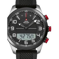 Swiss Military SM34061.01 Ana-Digi Chronographe Montre Homme 45mm 10ATM