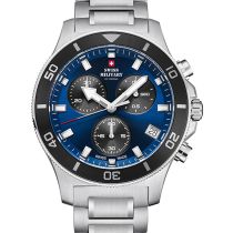 Swiss Military SM34067.11 Chronographe Montre Homme 42 mm 10ATM 