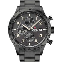 Swiss Military SM34084.04 Chronographe Montre Homme 42 mm 10ATM