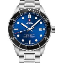 Swiss Military SM34088.02 Diver Quartz Montre Homme 42mm 20ATM